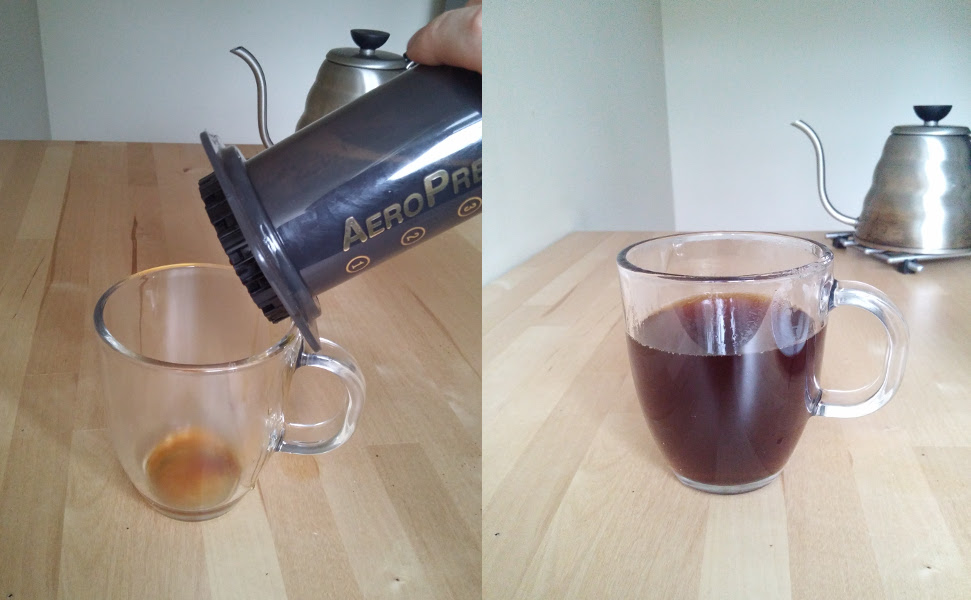 Inverted-Concentrate AeroPress Result