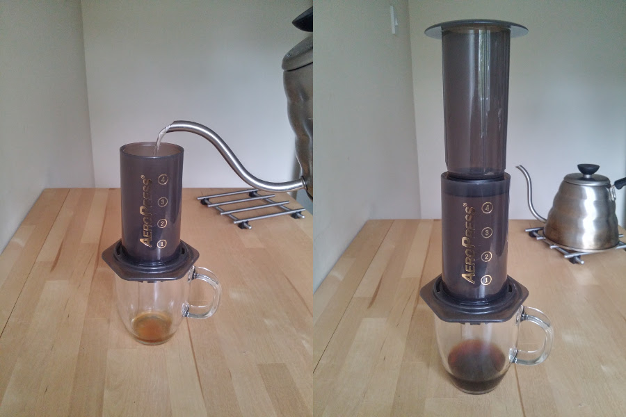 Normal-Espresso AeroPress Brew